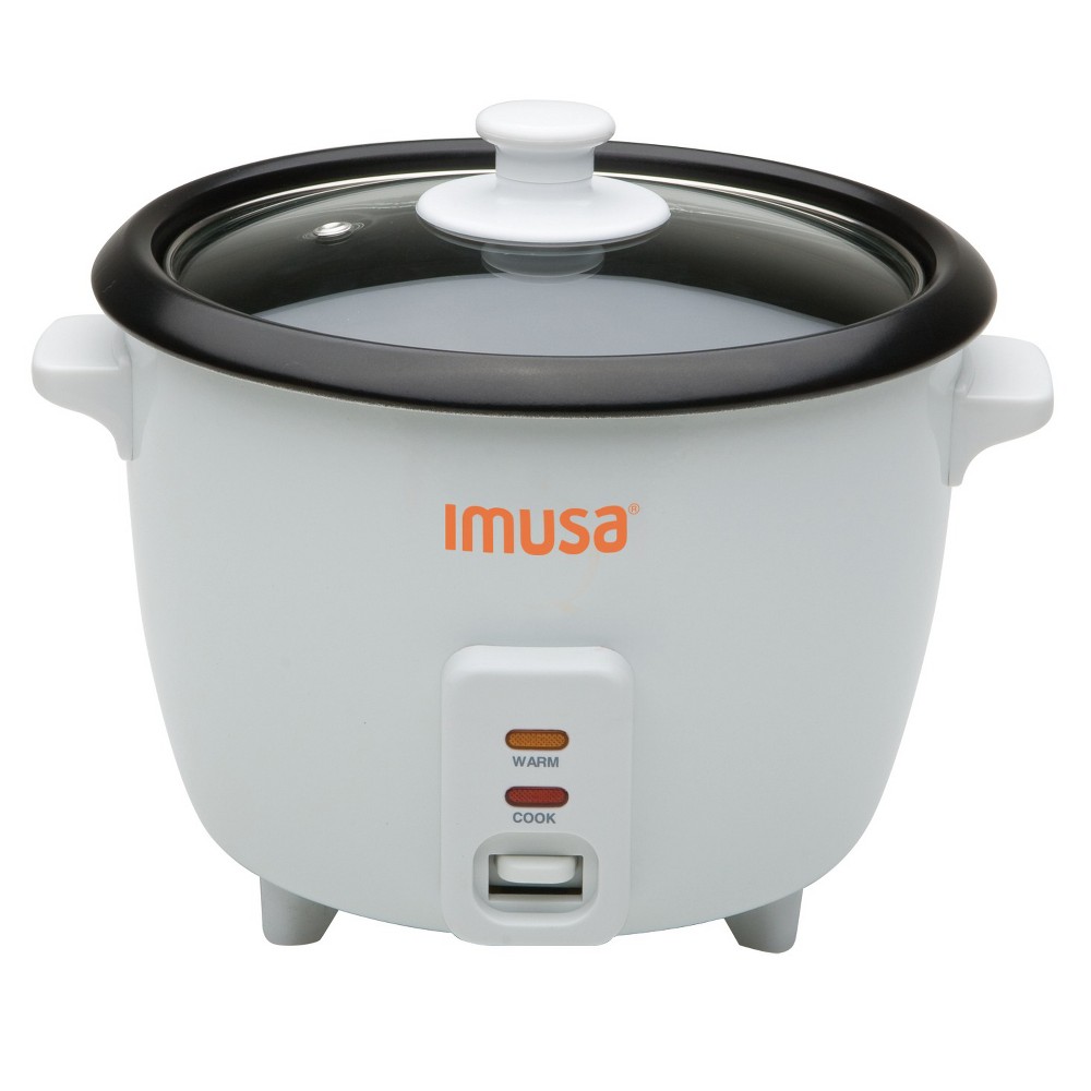 UPC 094046000124 product image for IMUSA 5 Cup Electric Nonstick Rice Cooker - White | upcitemdb.com