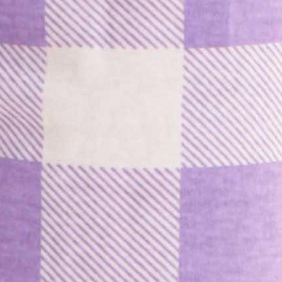 lilac white buffalo plaid