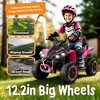 JOYRACER 24V Kids Ride-On ATV Toys,  Extra Large Electric 4-Wheeler Cars W/Remote, Storytelling function, Music, Bluetooth, USB & MP3 for Kids - 2 of 4
