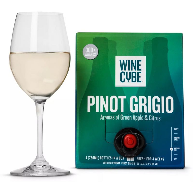 Pinot Grigio White Wine- 3L Box - Wine Cube&#8482;, 3 of 9
