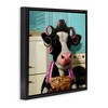 Stupell Industries Glamorous Cow Baking Pie, 18" x 18" - 3 of 4