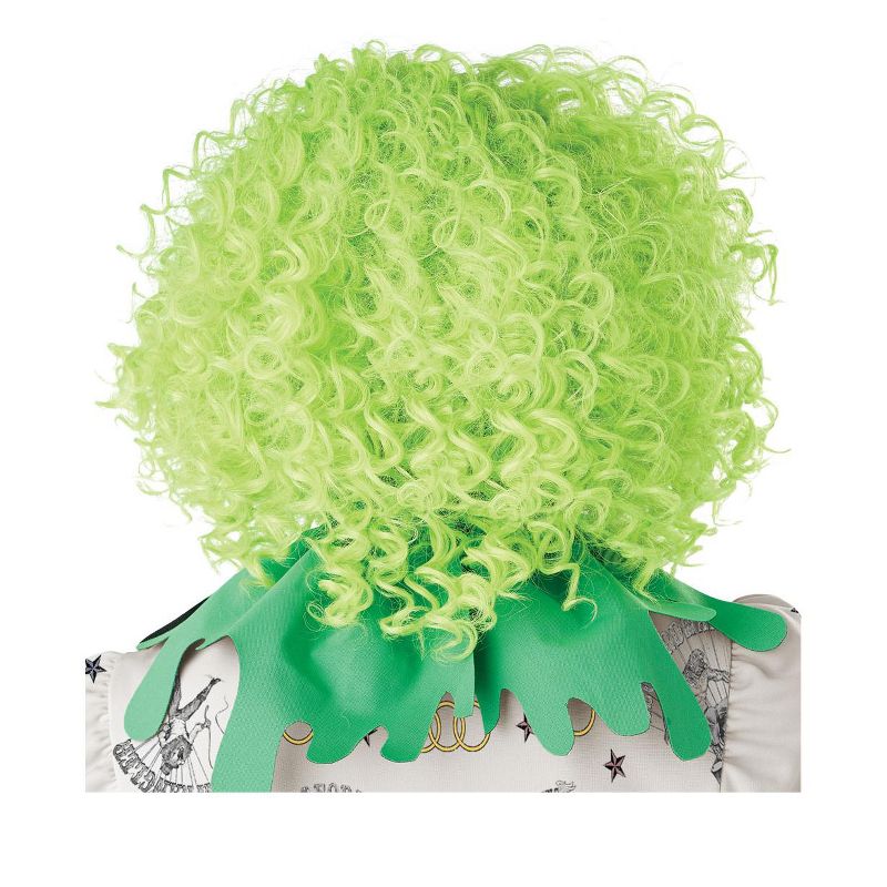 California Costumes Corkscrew Clown Curls Wig (Green), 2 of 4