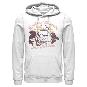 Men's Nintendo Looking Towards New Horizons Pull Over Hoodie - 1 of 4