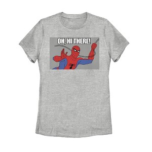 Women's Marvel Spider-Man Hi There T-Shirt - 1 of 3