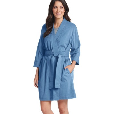 Jockey Women's Everyday Essentials 100% Cotton Short Robe