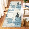 Abstract Area Rug - Machine washable soft carpet with non-slip backing, foldable & stain-resistant - 2 of 4