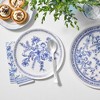 Bamboo Blue Toile Small Plates (Pack of 4) - 4 of 4