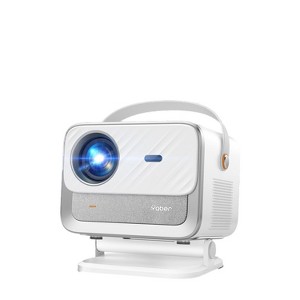 YABER V12 Projector with WiFi6 and Bluetooth 5.2, 450 ISO 1080P, 20W Speakers, Auto Focus & Keystone, Smart Home Theater Projector with Netflix - 1 of 4