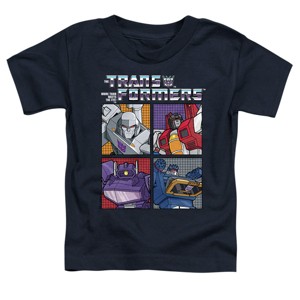 Toddler Boys' Transformers Generations Retro Villainous Decepticon Grid T-Shirt - 1 of 4