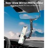 TruAIR Rotatable Rearview Mirror Phone Mount - 2 of 4