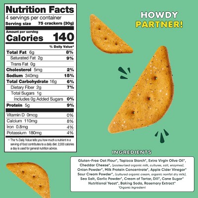 cadootz Ranch Crackers - 4.23oz