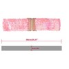 INSPIRE CHIC Women's Shinny Wide Waist Belts Interlock Buckles Sequins Decor Stretchy Belts 2 Pcs 23.62" - 3 of 4