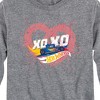 Boys' - Hot Wheels - XOXO Heart Long Sleeve Graphic T-Shirt - 2 of 4