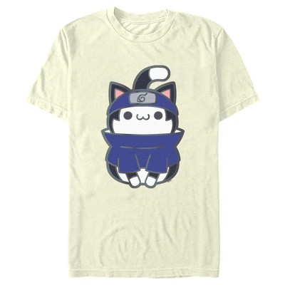 Men's Naruto Nyaruto Sasuke Pose T-Shirt