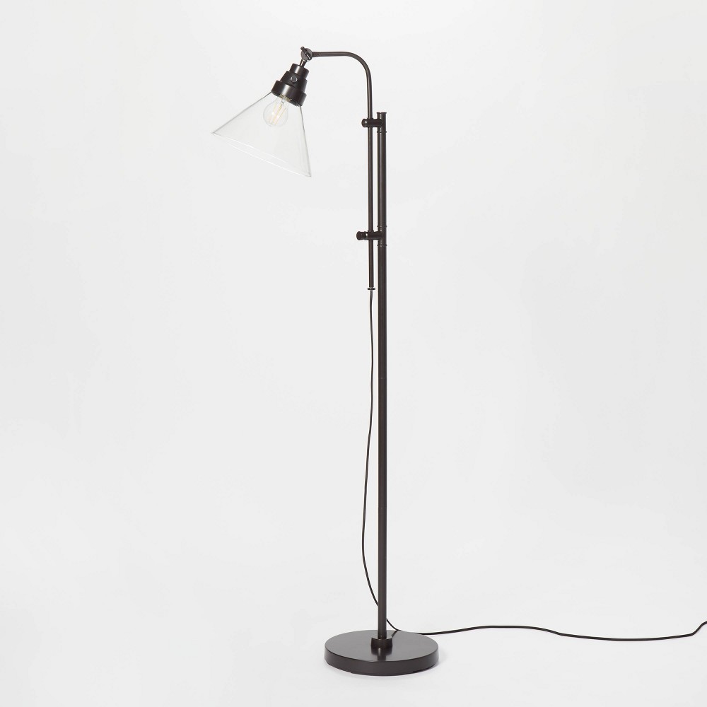 Threshold Designed W/Studio McGeeGlass Shepherd Floor Lamp (Includes