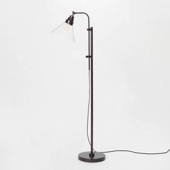 Glass Shepherd Floor Lamp Black - Threshold™ designed with Studio McGee