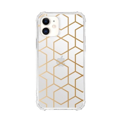 OTM Essentials Apple iPhone 13 mini/iPhone 12 mini Tough Edge Geometrics & Patterns Clear Case
