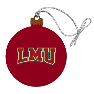 Loyola Marymount University Primary Logo Wood Christmas Tree Holiday Ornament