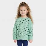 Toddler Hearts Pullover - Cat & Jack™ Green