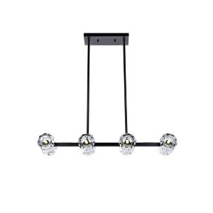 Elegant Lighting Eren 8 - Light Pendant in  Black - 1 of 4