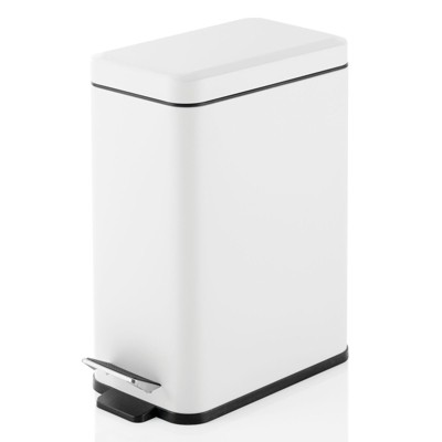 Simplehuman 6l Round Step Trash Can White : Target