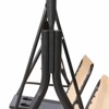 DSVIMOY 2 Person Porch Swing, Outdoor Swing with Canopy, Pivot Storage Table, 2 Cup Holders, Cushions for Patio, Backyard, Beige, 69.25"*43.25"*64.5" - 4 of 4
