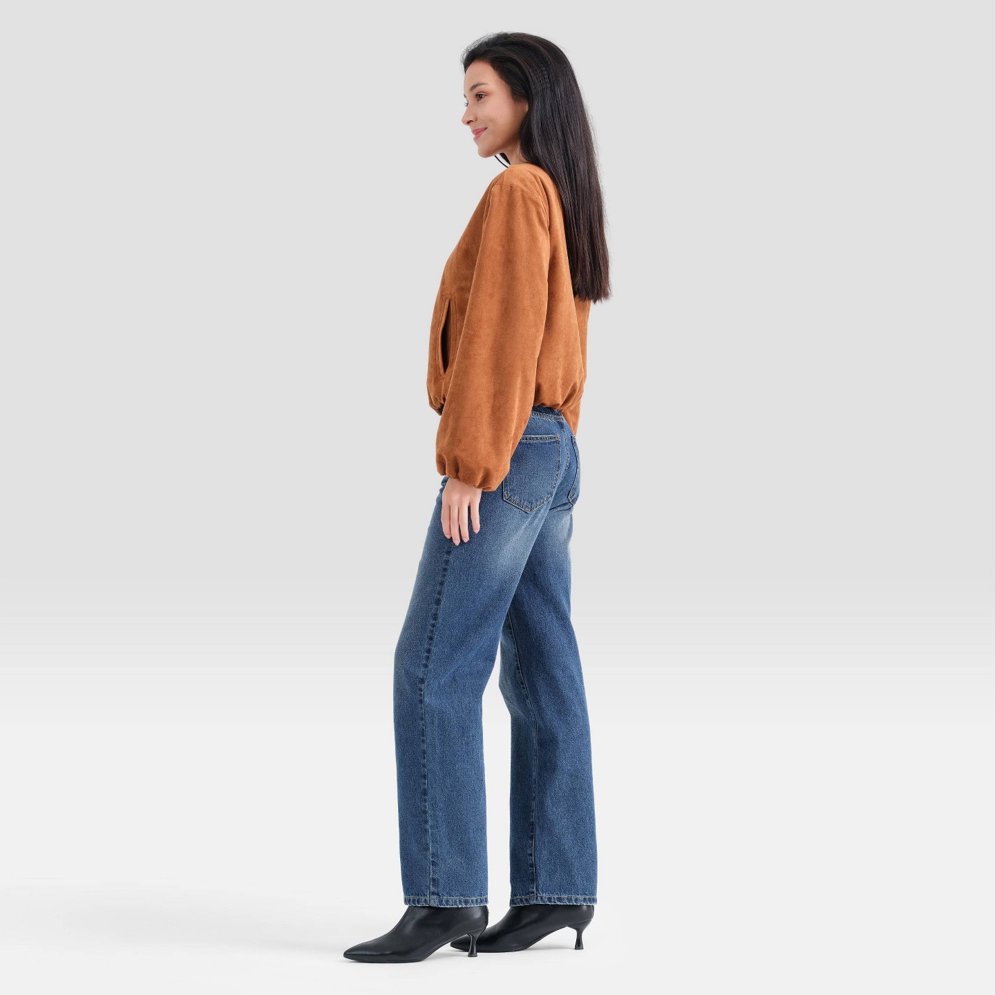 Женская куртка A New Day Full Zip Cropped Bomber — фото 4