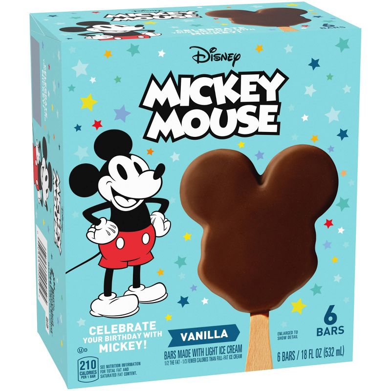 Disney Mickey Mouse Ice Cream Bars - 6ct/18 fl oz, 2 of 14
