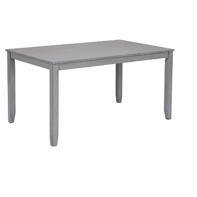 NicBex 45.5 Inch Wood Rectangle Dining Table,Kitchen Table for 4 to 6,Living Meeting Room,Small Space