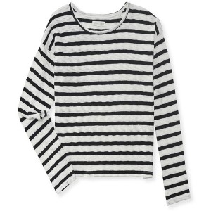 Aeropostale Womens Boxy Striped Pullover Sweater - 1 of 1