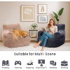 Hooseng Bean Bag Chair, Bean Bag Sofa Chair with Armrests, Fluffy and Lazy Sofa with backrest, Comfy Cozy BeanBag Chairs - 3 of 4