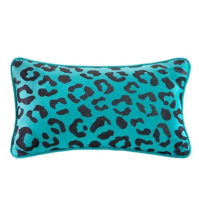 King Black and Teal Microfiber Reversible Bedspread Set
