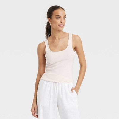 Women's Slim Fit Layered Tank Top - A New Day™