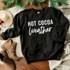 Simply Sage Market Women's Graphic Sweatshirt Hot Cocoa Weather - 2 of 2