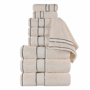 Cotton Heavyweight Ultra-Plush Luxury Towel Set by Blue Nile Mills - 1 of 4