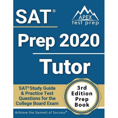 SAT Prep 2020 Tutor - (Paperback)