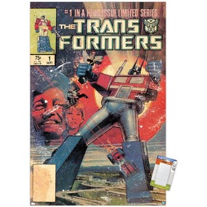Trends International Hasbro Transformers - 1984 Comic Cover #1 Unframed Wall Poster Prints - 1 of 4