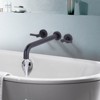 WOWOW  Wall Mounted  2-Handle Bathtub Roman Tub Faucet - 2 of 4