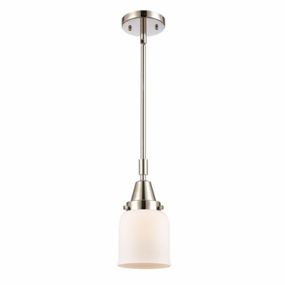 Bell - 1 Light Stem Hung Mini Pendant In Industrial Style-11.13 Inches Tall and 5 Inches Wide