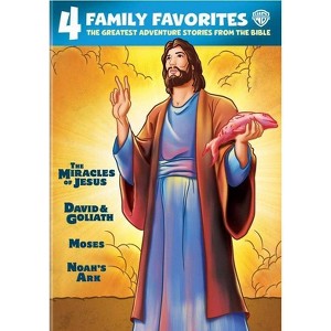 4 Family Favorites: Greatest Adventures of the Bible (DVD)(2020) - 1 of 1