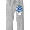 Blow Pop Blue Razz Berry Graphic Youth Athletic Heather Sweatpants - 2 of 3