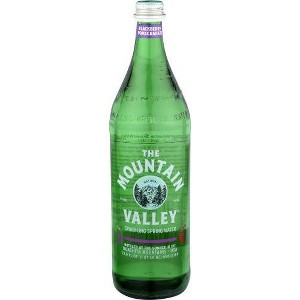 The Mountain Valley Sparkling Spring Water, Blackberry Pomegranate, Kosher, Gluten Free, 1 Lt, 33.8 Fluid Ounce (Pack of 12) - 1 of 1