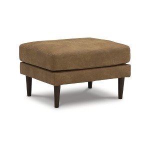 Signature Design by Ashley Contemporary Telora Ottoman, Caramel - 1 of 4