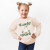 The Juniper Shop Lucky Duck Toddler Graphic Sweatshirt - 2 of 3