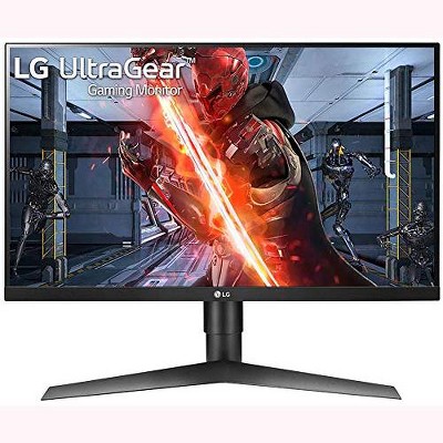 Manufacturer Refurbished LG 27GL650F-B 27" Full HD 144Hz 5ms IPS G-Sync Monitor, Black