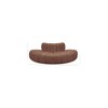 Meridian Furniture,Arc Cognac Vegan Leather Modular Sofa - 3 of 4