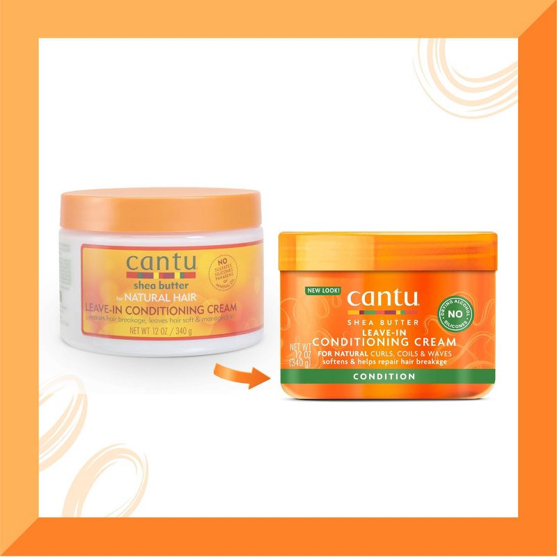 Cantu Shea Butter Leave-In Conditioning Repair Hair Cream, 3 of 15
