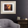 Trademark Fine Art - Kurt Shaffer Abstract Fireworks 2020 4 Matted Framed Art - image 2 of 4