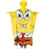SpongeBob SquarePants Hooded Blanket with Attached Hood and Pockets 50" X 60" Multicolored - 2 of 4