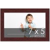 PosterPalooza | 7x5 Wood Frame with UV Acrylic, 6 Finishes: Black, White, Bronze, Silver, Wood, Mahogany - 2 of 4